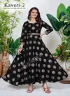 Kaveri 2 Faux Georgette Anarkali Kurtis Catalog